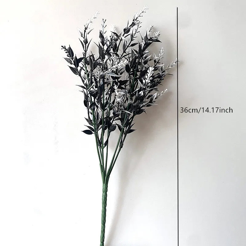 Halloween Black Artificial Plant Decor