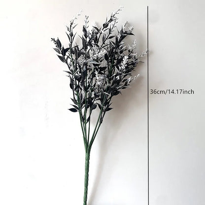 Halloween Black Artificial Plant Decor