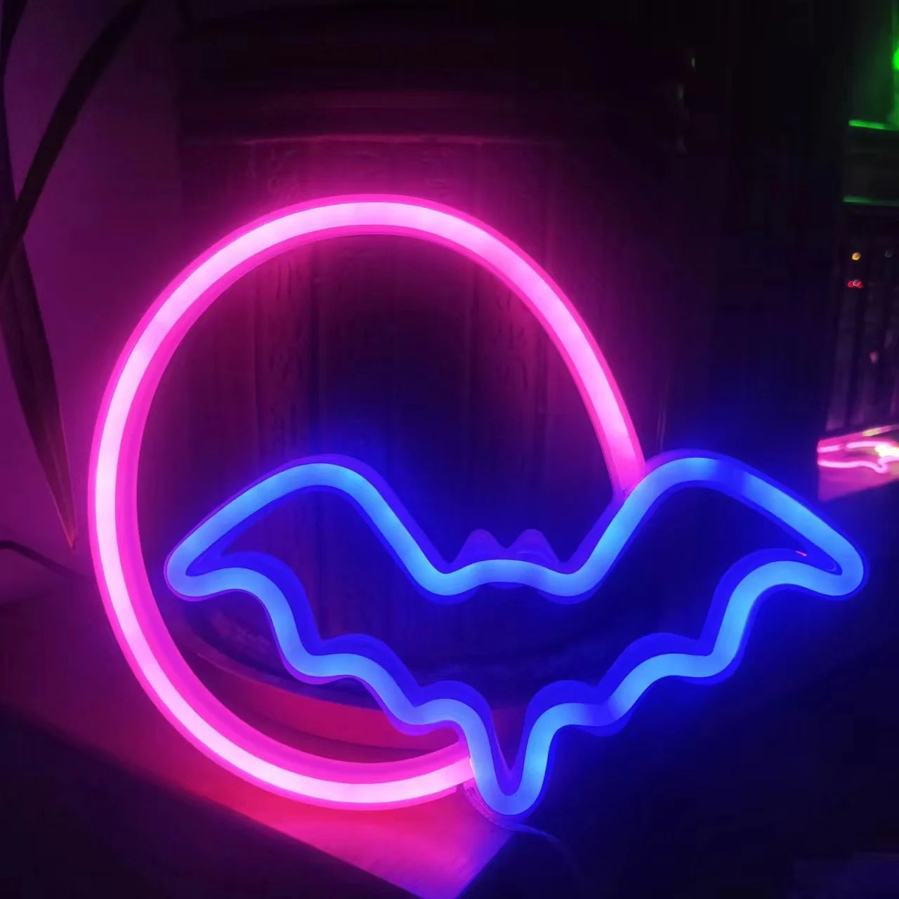 Halloween LED Neon Wall Decor - USB or Battery Powered