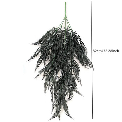 Halloween Black Artificial Plant Decor