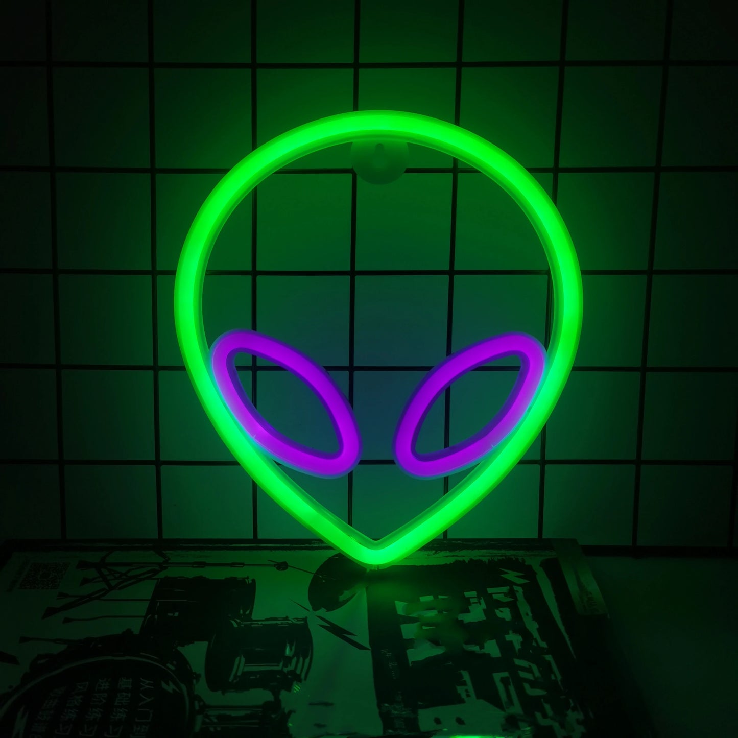 Halloween LED Neon Wall Decor - USB or Battery Powered