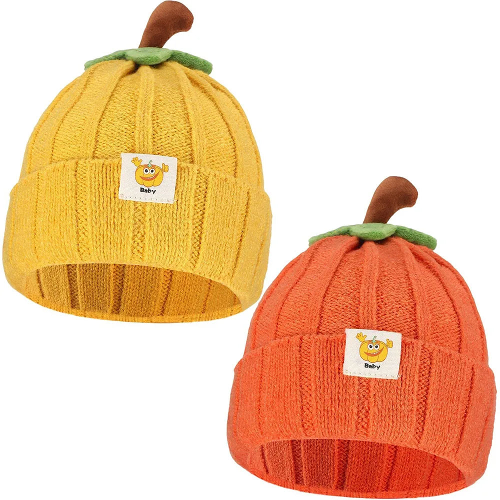 Halloween Pumpkin Beanie for Infants & Toddlers