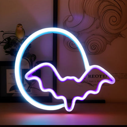 Halloween LED Neon Wall Decor - USB or Battery Powered
