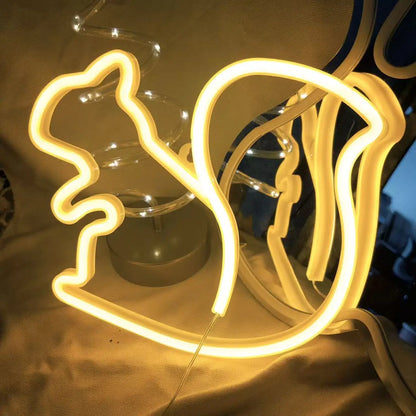 Halloween LED Neon Wall Decor - USB or Battery Powered