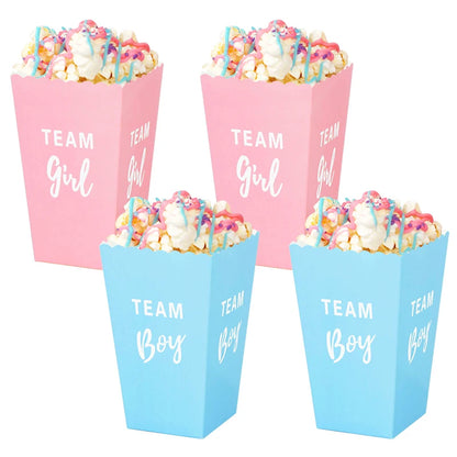 Gender Reveal Popcorn Box