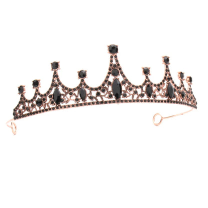 Baroque Princess Alloy Rhinestone Crown