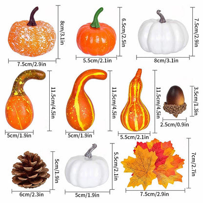 50pc Realistic Autumn Home Decor