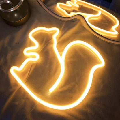 Halloween LED Neon Wall Decor - USB or Battery Powered